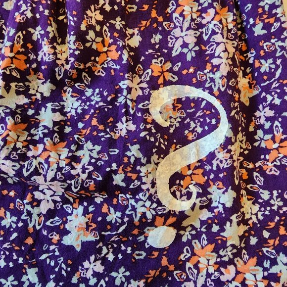 Rhetorical Factory Floral Purple Dress Size Medium - Picture 3 of 10